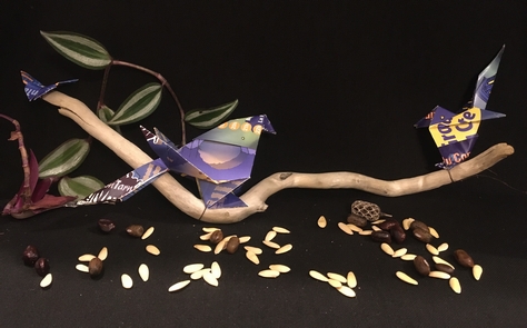 Elément décoratif en bois