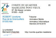 carte adhérent
